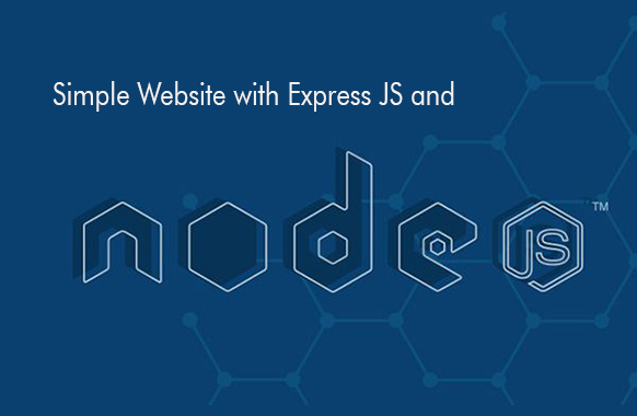 simple website with Node.js and Express js